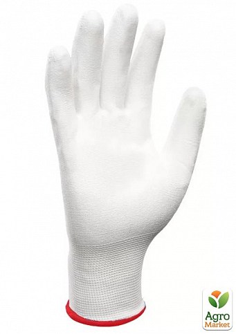 Стрейчеві рукавиці з поліуретановим покриттям BLUETOOLS Sensitive (M) (220-2217-08-IND) - фото 2