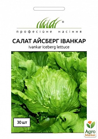 Салат айсберг "Іванкар" ТМ "Hem Zaden" 30шт