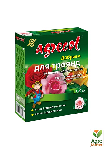 Удобрение для роз 16-14-16 ТМ "Agrecol" 1.2кг