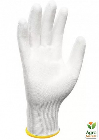 Стрейчеві рукавиці з поліуретановим покриттям BLUETOOLS Sensitive (XL) (220-2217-10) - фото 2