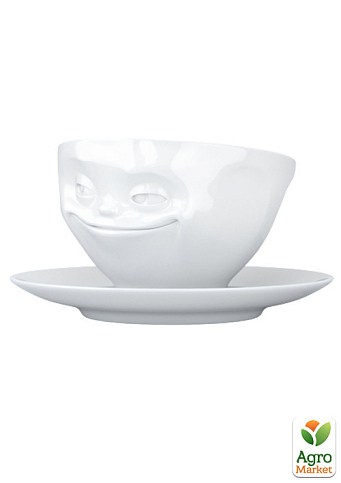 Чашка с блюдцем для кофе Tassen "Улыбка" (200 мл), фарфор (TASS14101/TA) - фото 4