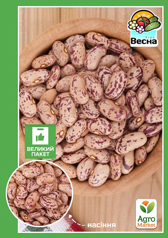Квасоля "Садовод" (Великий пакет) ТМ "Весна" 5г