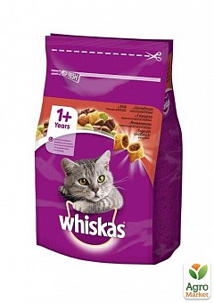 Корм для дорослих кішок (з яловичиною) ТМ "Whiskas" 300г1