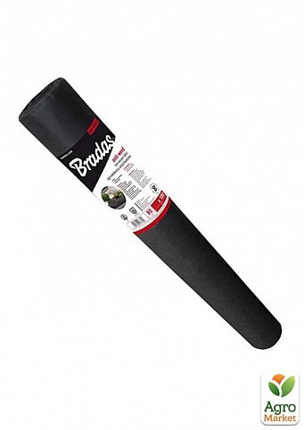 Агроволокно 80 г/м² черное 1,6х50м, ТМ Bradas AWB8016050
