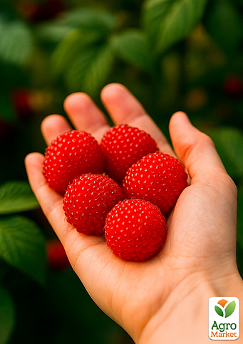 Тибетская малина "Мяо-Мяо" (средний срок созревания, дает очень крупные вкусные плоды) - фото 2
