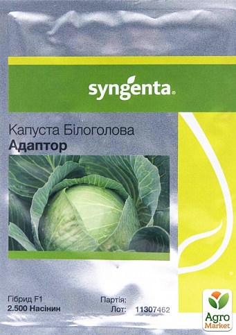 Капуста "Адаптор F1" ТМ "Syngenta" 2500шт