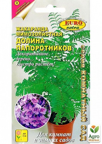Жакаранда мимозолистная "Долина папоротников" ТМ "Аэлита" 10шт