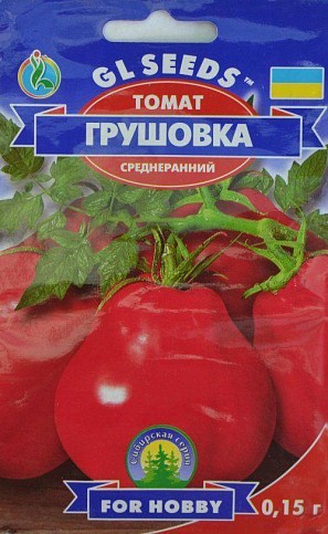 Томат "Грушовка" ТМ "GL SEEDS" 0.15г