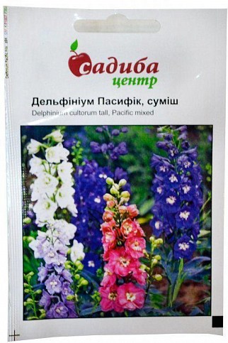 Дельфиниум "Пасифик смесь" ТМ "Садиба центр" 0.2г
