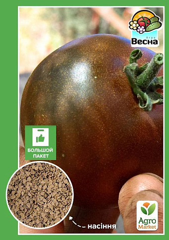 Томат "Чорний принц" (Великий пакет) ТМ "Весна" 0.5г