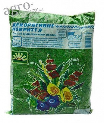 Покрытие декоративное салатовое 1л