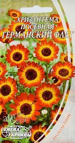 Хризантема "Германский флаг" ТМ "Семена Украины" 0.3г
