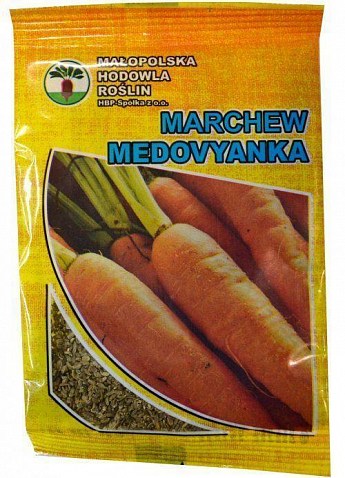 Морква "Медовянка" ТМ "HBP-Spolka" 15г