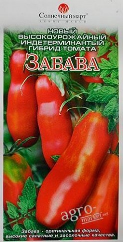 Томат "Забава" ТМ "Сонячний березень" 20шт