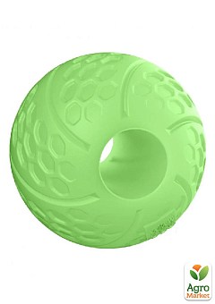 Мячик светонакопительный WAUDOG Fun с отверстием для вкусностей, 7 см (6209)1