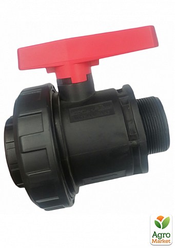 Кран шаровый 2" DN50 D63 (1619)