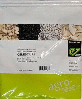 Редис "CELESTA" ТМ "ENZA Zaden" 250г