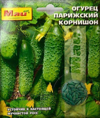 Огурец "Парижский Корнишон" ТМ "Май" 25-30шт