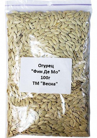 Огурец "Фин де Мо" ТМ "Весна" 100г - фото 2