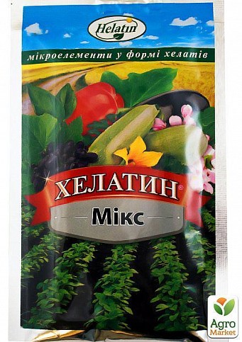 Минеральное удобрение "Хелатин Микс" ТМ "Киссон" 50мл