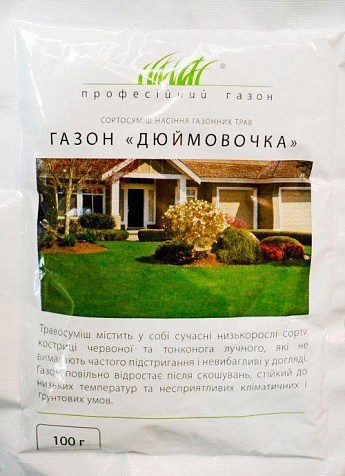 Газон "Дюймовочка" ТМ "Hem Zaden" 100г