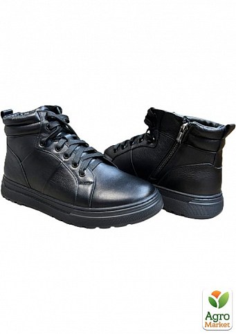 Чоловічі зимові черевики Faber DSO160902\1 40 26.5см Чорні - фото 6