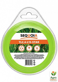 Косильна волосінь SEQUOIA TL2.4-L15-Star (TL2.4-L15-Star)1