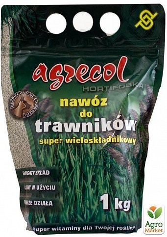 (Снято с производства) Минеральное Удобрение для газона ТМ "Agrecol" 1кг