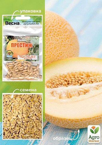 Диня "Престиж" (Зипер) ТМ "Весна" 4г