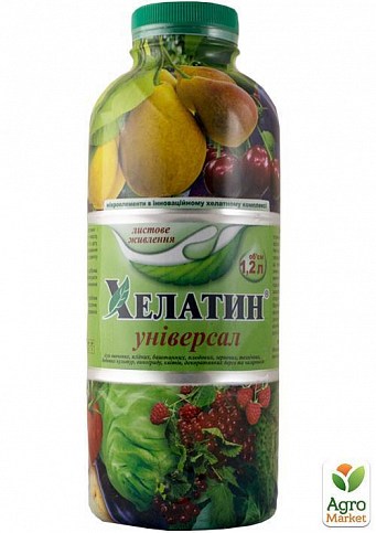 Минеральное удобрение "Хелатин Универсал" ТМ "Киссон" 1.2л