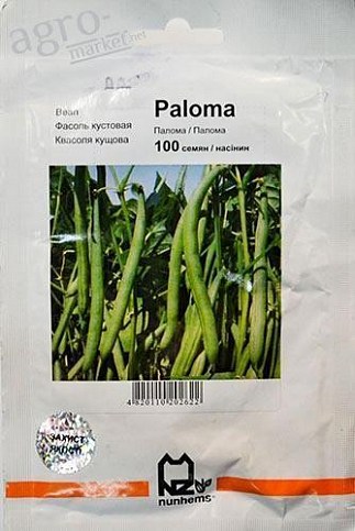 Квасоля кущова "Палома" ТМ "Hem Zaden" 100шт