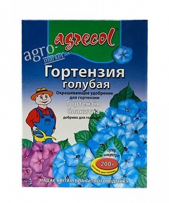 Удобрение для гортензий (голубая) ТМ "Agrecol" 200г