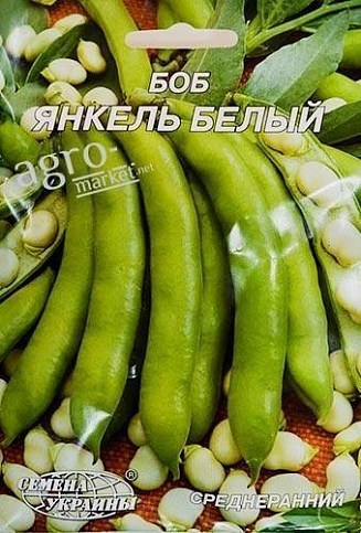 Боби "Янкель білий" ТМ "Насіння України" 20г