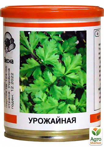 Петрушка "Урожайная" (в банке) ТМ "Весна" 100г