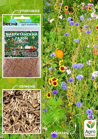 Мавританский газон (Зипер) ТМ "Весна" 15г