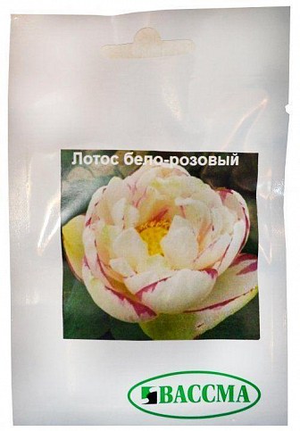 Лотос "Бело-розовый" ТМ "Вассма" 2шт