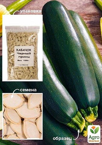 Кабачок "Черный принц" ТМ "Весна" 100г