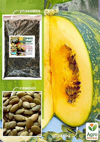Тыква "Миранда" ТМ "Весна" 500г