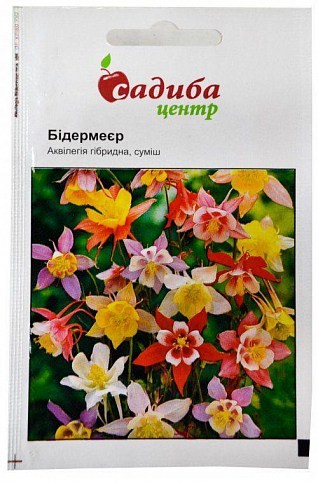 Аквилегия "Бидермейер смесь" ТМ "Садиба центр" 0.1г