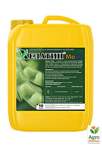Минеральное удобрение Хелатин "MoCo" (молибден, кобальт) ТМ "Киссон" 10л