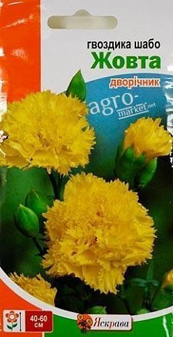 Гвоздика шабо "Желтая" ТМ "Яскрава" 0.1г