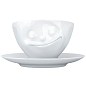 Чашка с блюдцем для кофе Tassen "Счастье" (200 мл), фарфор (TASS14301/TA)
