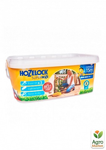 Шланг Superhoze, що розтягується + конектор Hozelock 15 м 7061