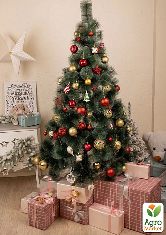 Новогодняя искусственная Сосна высота 75см (пышная, зеленая) Праздничная красавица!