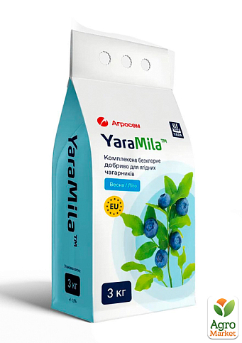 Удобрение для ягодных кустарников, весна-лето ТМ "YaraMila" 3кг