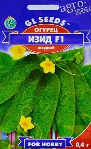 Огірок "Ізід F1" ТМ "GL SEEDS" 0.4г