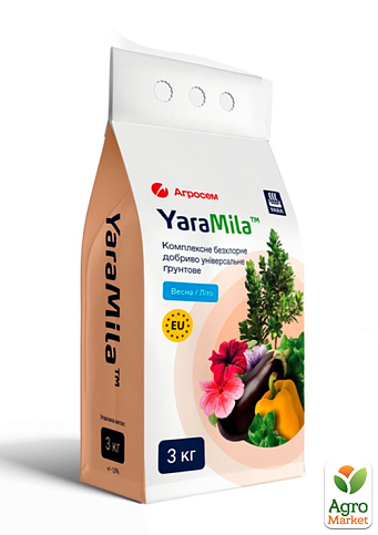 Універсальне ґрунтове добриво, весна-літо ТМ "YaraMila" 3 кг