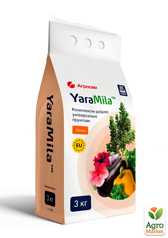 Добриво універсальне ґрунтове, осінь ТМ "YaraMila" 3кг