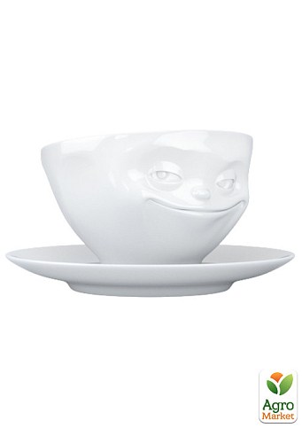 Чашка с блюдцем для кофе Tassen "Улыбка" (200 мл), фарфор (TASS14101/TA) - фото 2