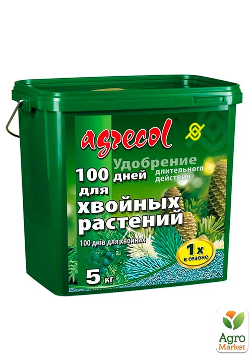 

Добриво тривалої дії для хвої (100 днів) 15-5-20 ТМ Agrecol 5 кг
